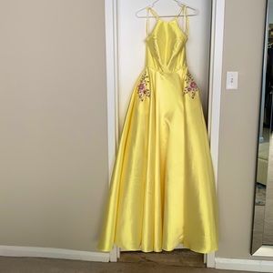 Yellow Prom Dress